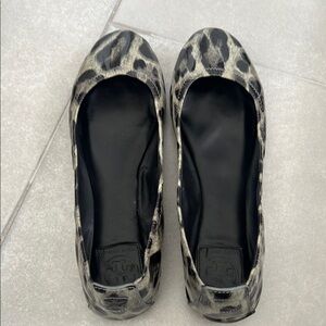 Tory Burch Leopard Print Ballet Flats